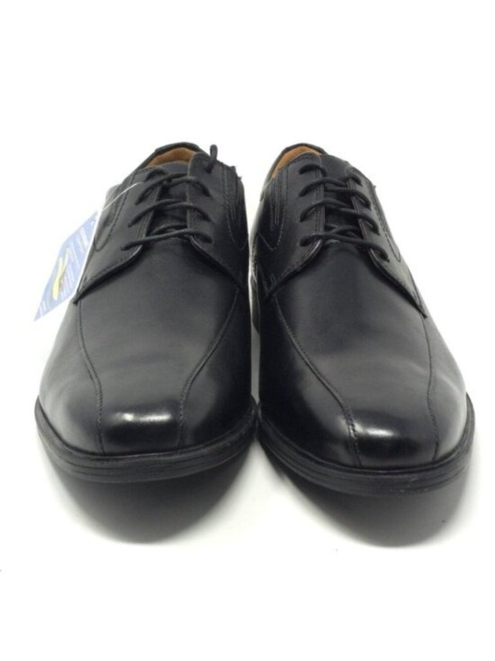 New Clarks Whiddon Pace Black Leather Oxford Men’s 12W - Picture 3 of 9